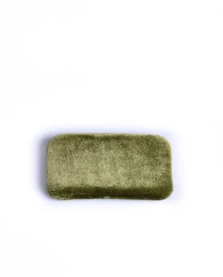 Hot Cuplé Adorno Para Zapato Terciopelo Verde