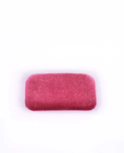 Cuplé Adorno Para Zapato Terciopelo Rosa