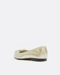 Clearance Cuplé Bailarina Punta Fina Napa Platino