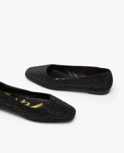 Hot Cuplé Bailarina Strass Negro