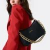 Clearance Cuplé Bolso Fatima Napa Negro