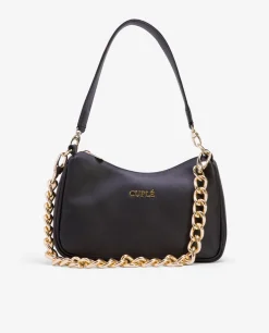 Clearance Cuplé Bolso Fatima Napa Negro