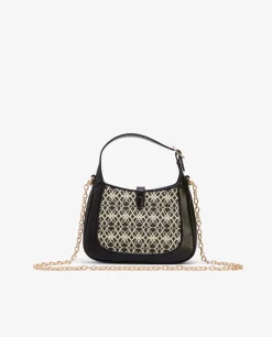 Clearance Cuplé Bolso Hombro Tecnopiel Monogram