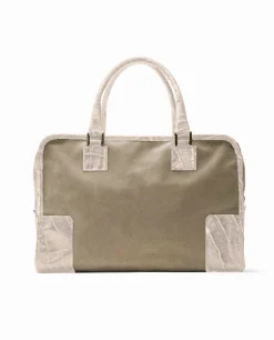 Online Cuplé Bolso Rectangular Serraje Beig