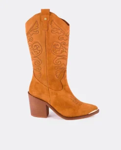 Clearance Cuplé Bota Cow Serraje Cuero
