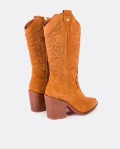 Clearance Cuplé Bota Cow Serraje Cuero