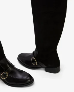 Cuplé Bota Montar Serraje Negro