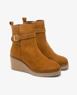 Hot Cuplé Botin Cuna Serraje Cuero
