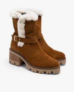 Best Cuplé Botin Hebilla Serraje Cuero