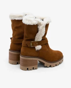 Best Cuplé Botin Hebilla Serraje Cuero