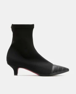 Discount Cuplé Botin Licra Strech Negro