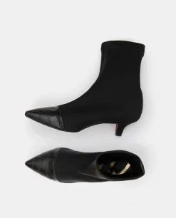 Discount Cuplé Botin Licra Strech Negro