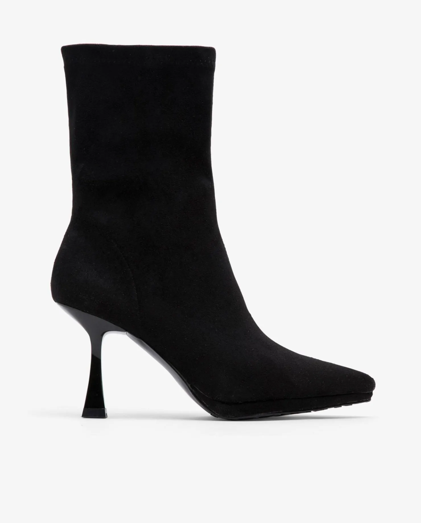 Best Cuplé Botin T/A Ultrasuede Strech Negro