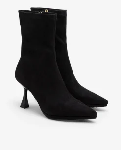 Best Cuplé Botin T/A Ultrasuede Strech Negro