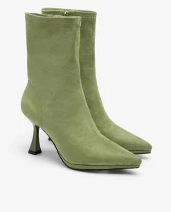 Sale Cuplé Botin T/A Ultrasuede Strech Verde