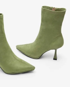 Sale Cuplé Botin T/A Ultrasuede Strech Verde