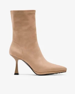 Best Cuplé Botin T/A Ultrasuede Strech Beig