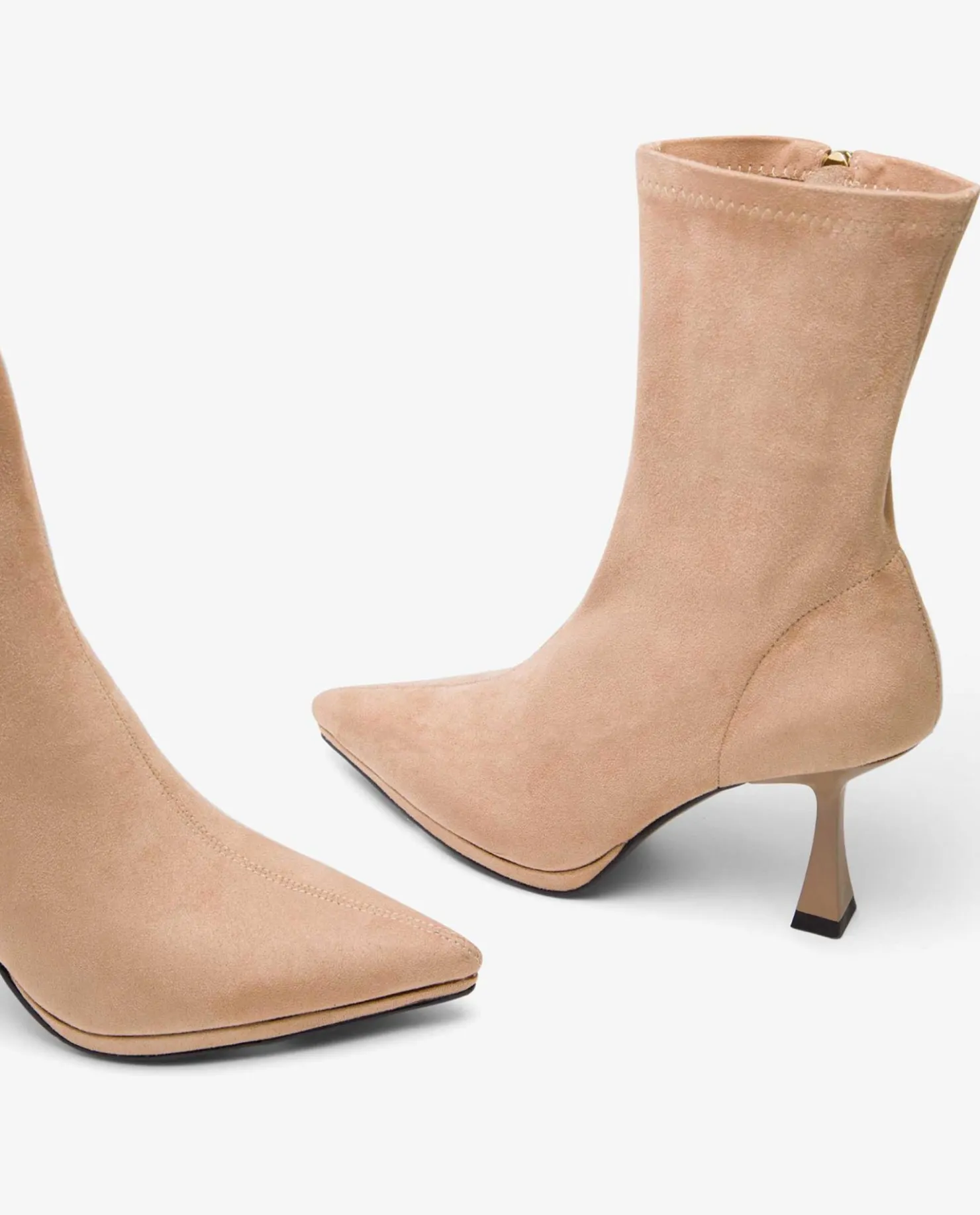 Best Cuplé Botin T/A Ultrasuede Strech Beig
