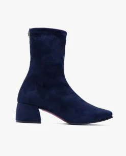 New Cuplé Botin Ultrasuede Strech Marino