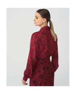Best Cuplé Camisa Gasa Estampado Flor Cool