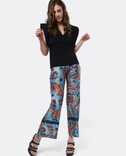 Clearance Cuplé Camiseta Geometrica Punto Negro