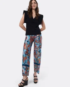 Clearance Cuplé Camiseta Geometrica Punto Negro