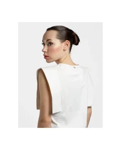 Best Cuplé Camiseta Geometrica Punto Blanco