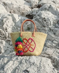 Discount Cuplé Capazo Mediano Mimbre Beig