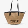 Discount Cuplé Capazo Rafia Beig