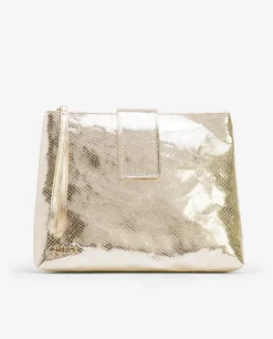 New Cuplé Cartera De Mano Altea Serpiente Oro