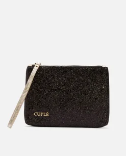 Best Cuplé Cartera Glitter Negro