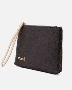 Best Cuplé Cartera Glitter Negro