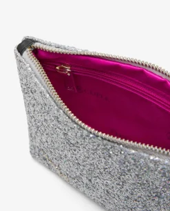 Sale Cuplé Cartera Glitter Plata