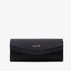 Online Cuplé Cartera Mano Solapa Textil Negro