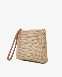 Outlet Cuplé Cartera Rafia Beig