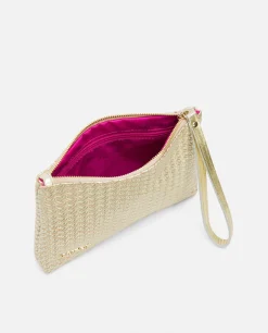 Outlet Cuplé Cartera Trenzado Oro