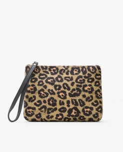 Cuplé Cartera Ultrasuede Animal Print