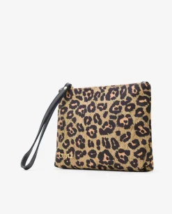 Cuplé Cartera Ultrasuede Animal Print