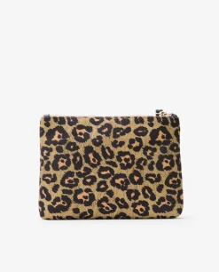 Cuplé Cartera Ultrasuede Animal Print
