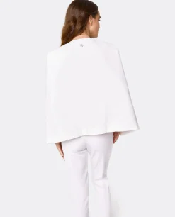 Cuplé Chaqueta Capa Crep Blanco