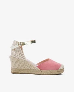 Clearance Cuplé Cuna Yute Con Con Pulsera Serraje Rosa