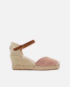 Outlet Cuplé Cuna Yute Con Con Pulsera Serraje Rosa Palo