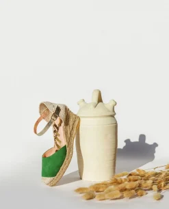 Outlet Cuplé Cuna Yute Con Con Pulsera Serraje Verde