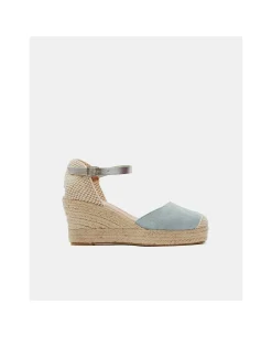 Outlet Cuplé Cuna Yute Con Pulsera Serraje Celeste