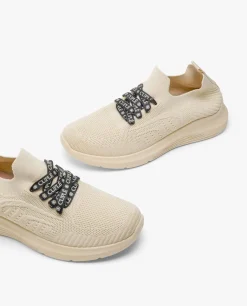 Sale Cuplé Deportivo Calcetin Textil Beig