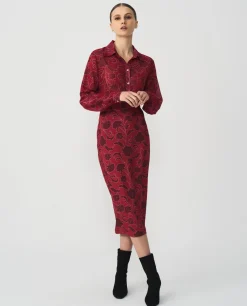 Online Cuplé Falda Tubo Largo Midi Sedin Estampado Flor Cool