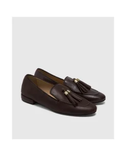 Outlet Cuplé Mocasin Santander Napa Marron