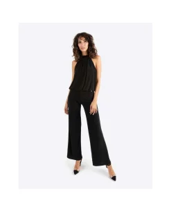 Sale Cuplé Mono Largo Lazo Punto Circular Negro