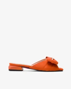 Outlet Cuplé Pala Acolchada Ultrasuede Naranja