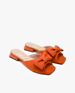 Outlet Cuplé Pala Acolchada Ultrasuede Naranja